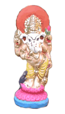 photograph of Ganesh statue
