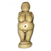 photograph of Willendorf goddess