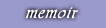 memoir