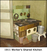 A 1911 Worker's Shared Kitchen