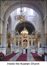 Inside the Russian Church