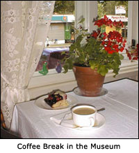 Coffee Break in the Museum