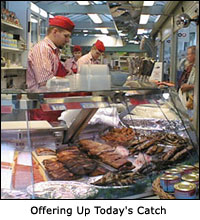 Offering Up Today's Catch
