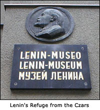 Lenin's Refuge from the Czars